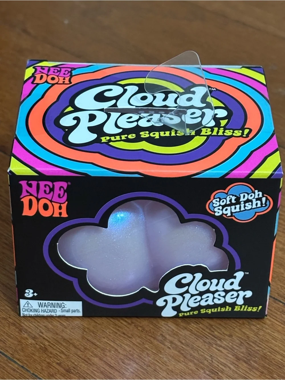 Viral Cloud Pleaser NeeDoh - Purple Sparkle Squish New Release
